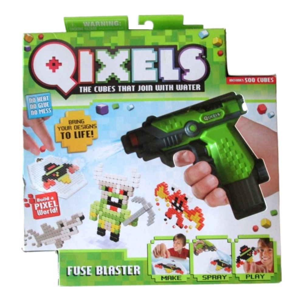 Moose Toys Qixels Fuse Blaster with 500 Qixels Cubes – Doug's Toy Box