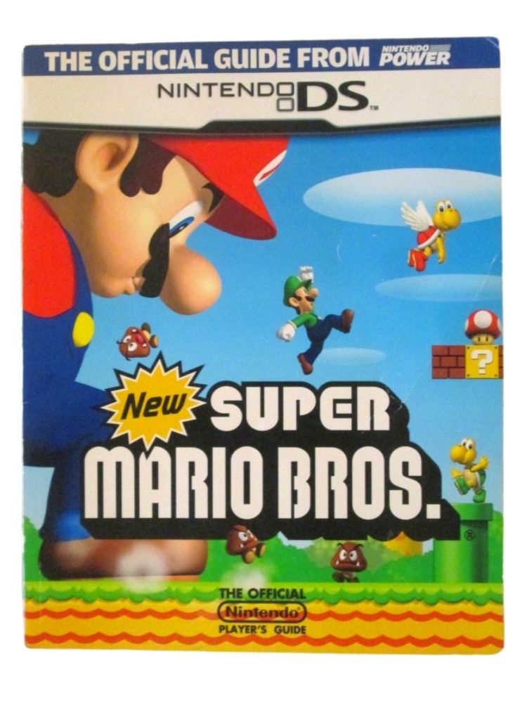New Super Mario Bros. – The Official Guide Nintendo Power – Nintendo DS Doug's Toy Box