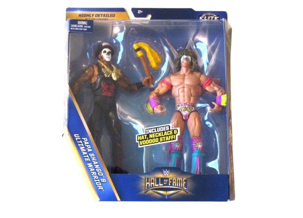 Mattel WWE Papa Shango and Ultimate Warrior Hall of Fame Elite Series