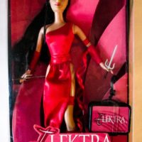 Marvel Elektra Barbie (Damaged Box)